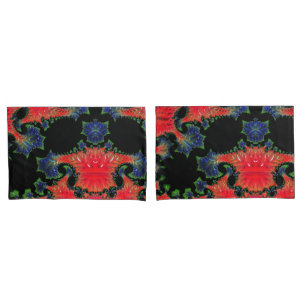 Housse D'oreillers Mandelbrot Garden Coussin Coques