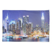 Housse D'oreillers Manhattan La Nuit (Dos)