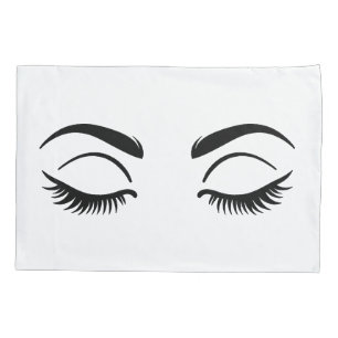 Housse D'oreillers Maquillage Cils & Sourcils Mon Beau Sommeil