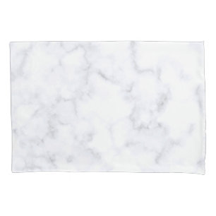 Housse D'oreillers Marbre blanc