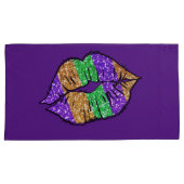 Housse D'oreillers Mardi Gras Embrasse Des Pilotes (devant-Droit)