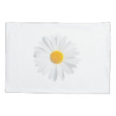 Housse D'oreillers marguerite blanche (Dos)