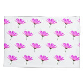 Housse D'oreillers Marguerite rose (Dos)