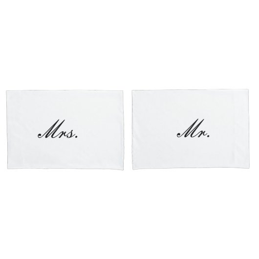 Housse D'oreillers Mariage (devant-Set)
