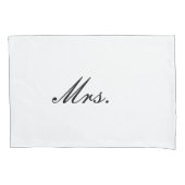 Housse D'oreillers Mariage (devant-gauche)