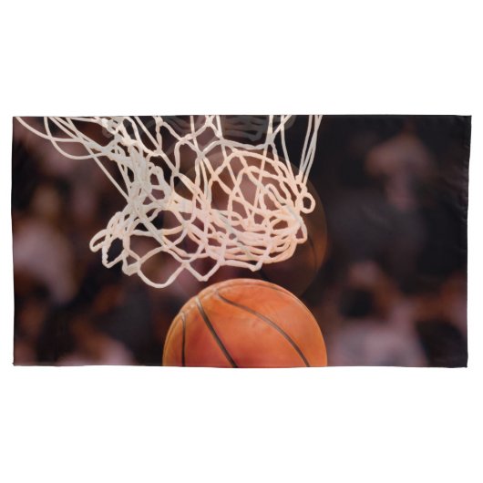Housse D'oreillers Marquage au basket (devant-gauche)