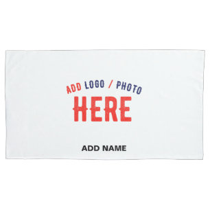 HOUSSE D'OREILLERS MARQUE BLANCHE MODERNE ET PERSONNALISABLE VÉRIFIÉE