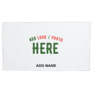 HOUSSE D'OREILLERS MARQUE BLANCHE MODERNE ET PERSONNALISABLE VÉRIFIÉE