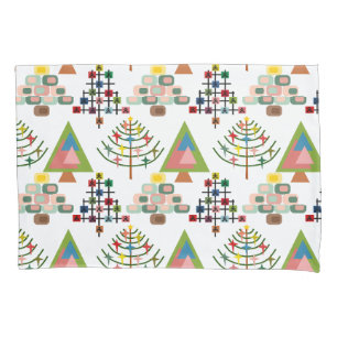 Housse D'oreillers MCM Xmas Trees