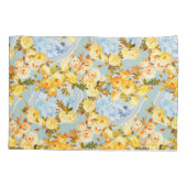 Housse D'oreillers Médaillons et Roses (Dos)