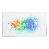 Housse D'oreillers Méduse arc-en-ciel (Dos)