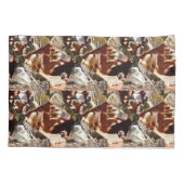 Housse D'oreillers Meerkats En Triangles, Pillowcase (Dos)