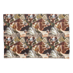 Housse D'oreillers Meerkats En Triangles, Pillowcase
