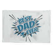 Housse D'oreillers Meilleur papa jamais (Dos)