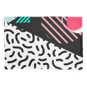 Housse D'oreillers Memphis Motif