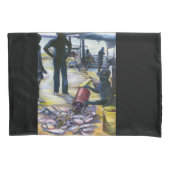 Housse D'oreillers Menu d'aujourd'hui, Harbour Island, Bahamas (devant)