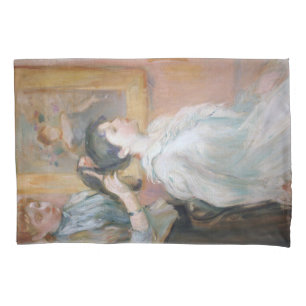 Housse D'oreillers Mère Coiffure de fille (par Berthe Morisot)