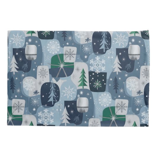 Housse D'oreillers Merry & Bright (Dos)