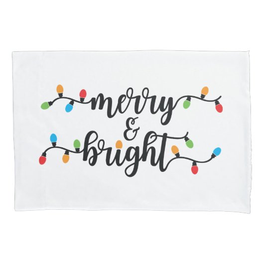 Housse D'oreillers Merry & Bright Pillowcase (devant)