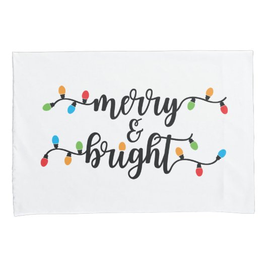 Housse D'oreillers Merry & Bright Pillowcase Set (devant-Droit)