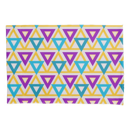 Housse D'oreillers Mesh triangle Bauhaus (devant)