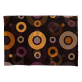 Housse D'oreillers Mi-siècle moderne automne géométrique (devant-gauche)