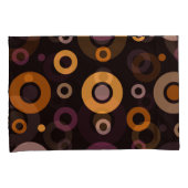 Housse D'oreillers Mi-siècle moderne automne géométrique (devant-Droit)