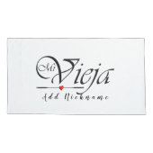 Housse D'oreillers Mi Vieja - Ma Vielle Dame (Dos)