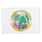 Housse D'oreillers Miami Gardens (Floride) City Seal (devant-Droit)