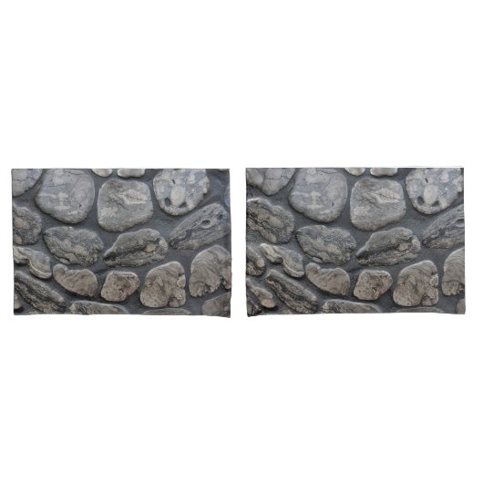 Housse D'oreillers Michigan Petoskey Stone Motif Abstrait (devant-Set)