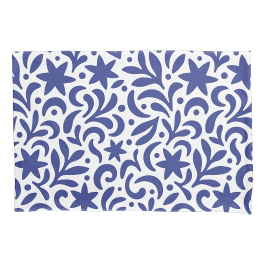 Housse D'oreillers Mid Century Modern Biophilic Pattern (devant-gauche)