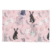 Housse D'oreillers Mignons lapins (Dos)