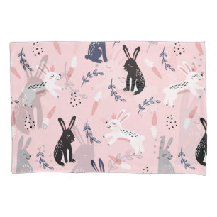 Housse D'oreillers Mignons lapins