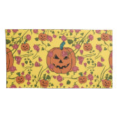 Housse D'oreillers Mikitiez halloween citrouille éffrayant octobre au (Dos-Droit)