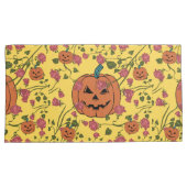 Housse D'oreillers Mikitiez halloween citrouille éffrayant octobre au (devant-Droit)