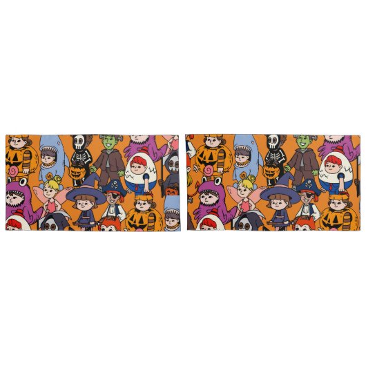 Housse D'oreillers Mikitiez magie requin grimpeur frankenstei (Dos-Set)