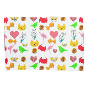 Housse D'oreillers Mikitiez origami cancer été bijou animal chat