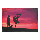 Housse D'oreillers Milan Sunset avec Lance et Caballero (Dos-gauche)