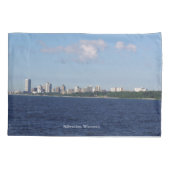 Housse D'oreillers Milwaukee coque coussin Skyline (Dos)