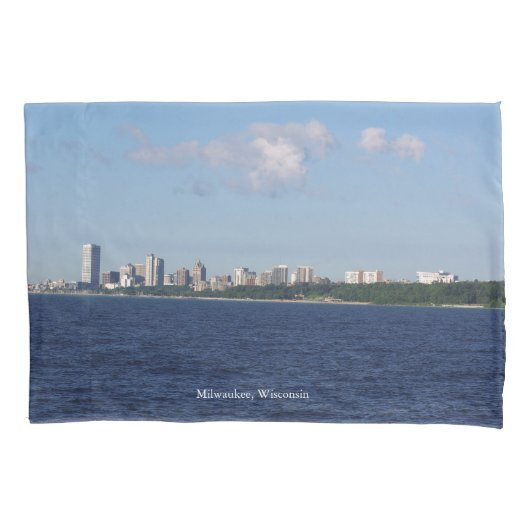 Housse D'oreillers Milwaukee coque coussin Skyline (devant)
