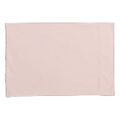 Housse D'oreillers Minuscule rose vif uni élégant chic (devant-Droit)