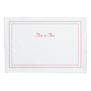 Housse D'oreillers Mlle à Mme pillowcase