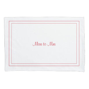 Housse D'oreillers Mlle à Mme pillowcase
