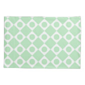 Housse D'oreillers Mod Retro 60's Mint (Dos)