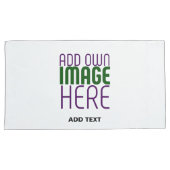 HOUSSE D'OREILLERS MODÈLE DE TEXTE D'IMAGE BLANCHE SIMPLE MODERNE (devant-Droit)