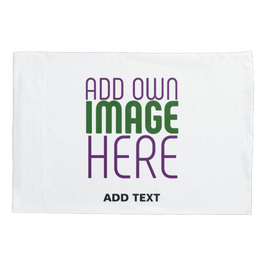 HOUSSE D'OREILLERS MODÈLE DE TEXTE D'IMAGE BLANCHE SIMPLE MODERNE (Dos-gauche)