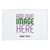 HOUSSE D'OREILLERS MODÈLE DE TEXTE D'IMAGE BLANCHE SIMPLE MODERNE (devant-Droit)