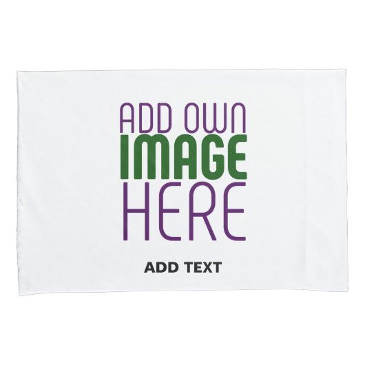 HOUSSE D'OREILLERS MODÈLE DE TEXTE D'IMAGE BLANCHE SIMPLE MODERNE (devant-Droit)