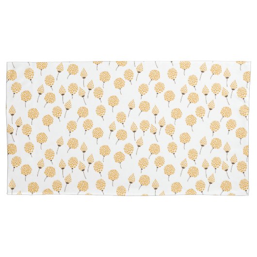 Housse D'oreillers Modèle floral (devant-gauche)