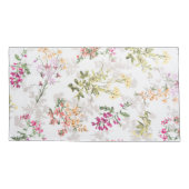 Housse D'oreillers Modèle floral doux (Dos-gauche)